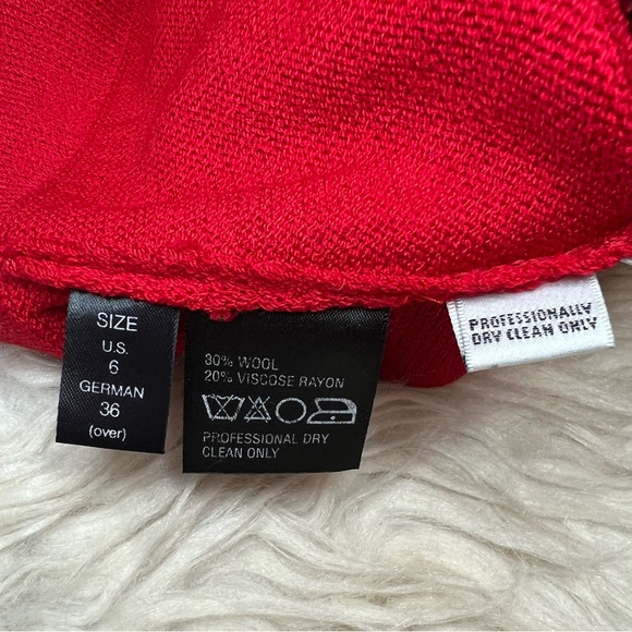 St. John Red And Black Plaid Pleated Catholic School‎ Girl Skirt Size 6 - Picture 5 of 6